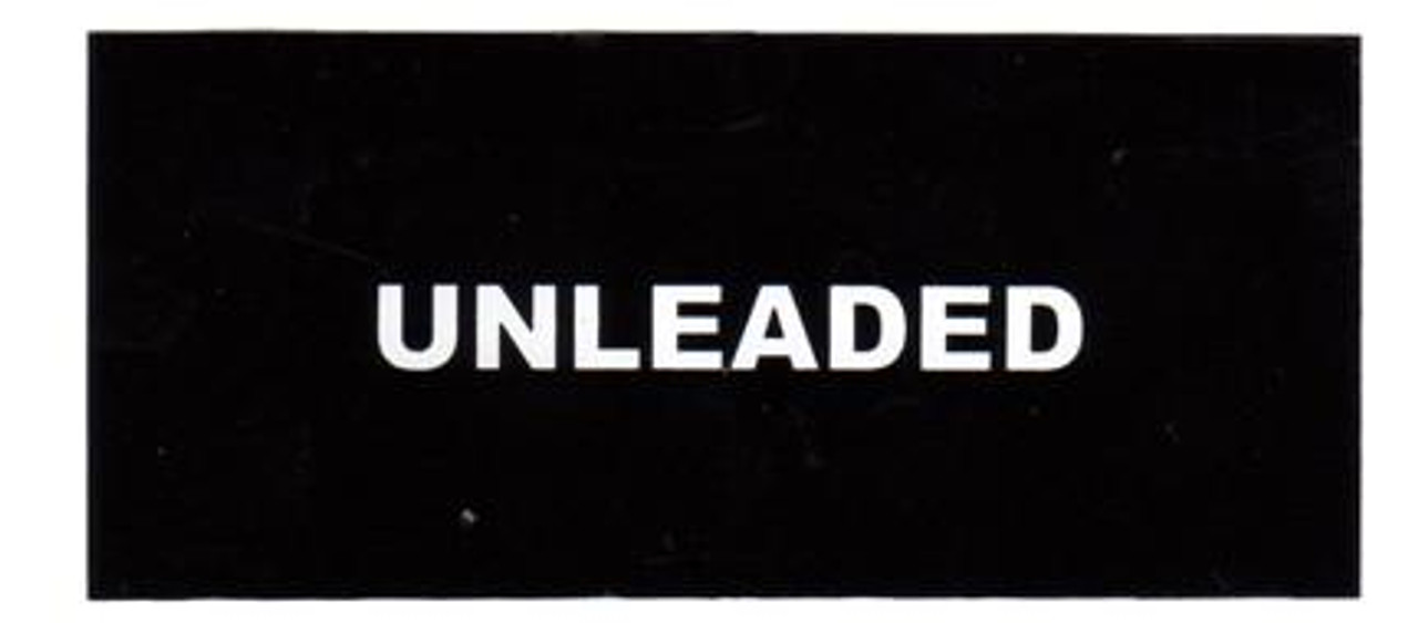 PID-UL - 4" x 1.75" Decal - Unleaded