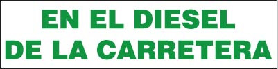 PID-ORDS - 12" x 3" Decal - Diesel Fuel Off Road