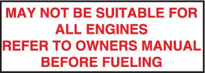 PID-HB1091 - Not Suitable Refer to Manual Decal
