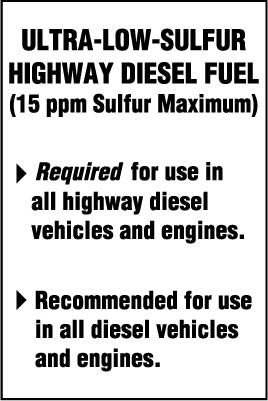 PID-800 - Ultra Low Sulfur Highway Diesel Fuel 4" x 6"