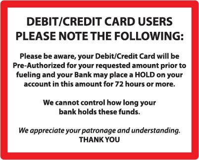 PID-CH34 - Payment Decal