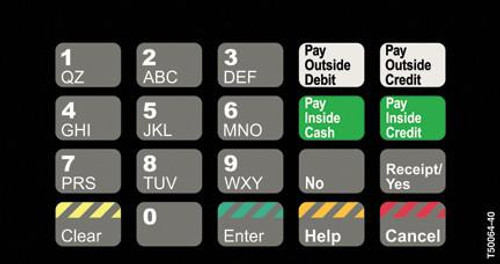 T50064-40 - ADA Crind Keypad Overlay