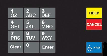 EU03004G105 - Crind Keypad Overlay Diamond Shamrock