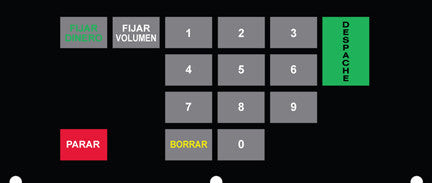 003-232840 - Spanish 4x6 Keypad Overlay