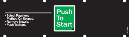 094-132830 - 1x5 Keypad Overlay
