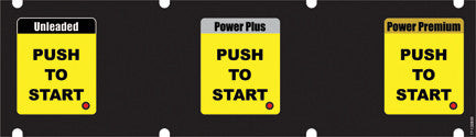 017-132830 - 1x5 Push to Start Keypad Overlay