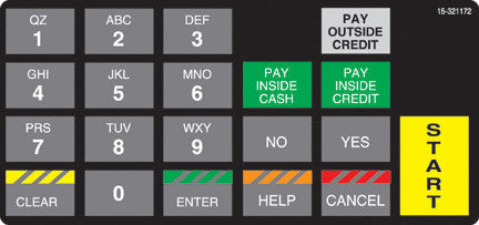 015-321172 - Keypad Overlay