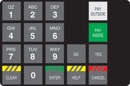 007-233689 - Keypad Overlay
