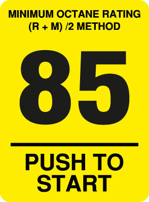 85-233695 - 85 Octane Push to Start Overlay
