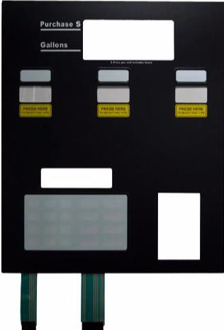 0080129-003 - Centurion Door Panel Keypad