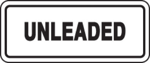 0080114-1004 - Centurion TPID Unleaded Black on White
