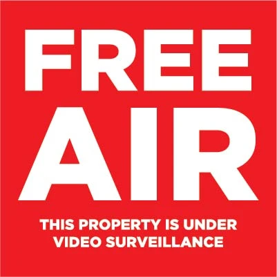 OC-FREEAIR - 15" x 15" Decal