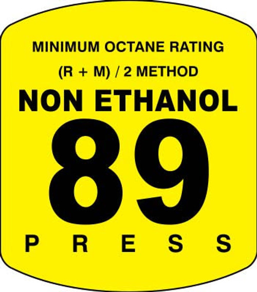 ES500S89NONE - Octane Overlay Non-Ethanol 89