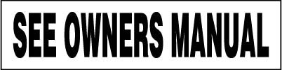 PID-GG22 - 8" X 2" Decal