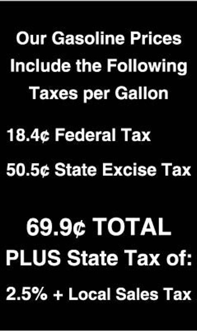 PID-1159G - REC CA Tax Decal - 3" X 5"