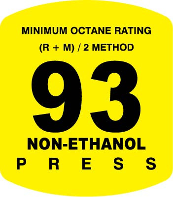 ES500S-93YNE - Encore S Octane Overlay 93 Non-Ethanol