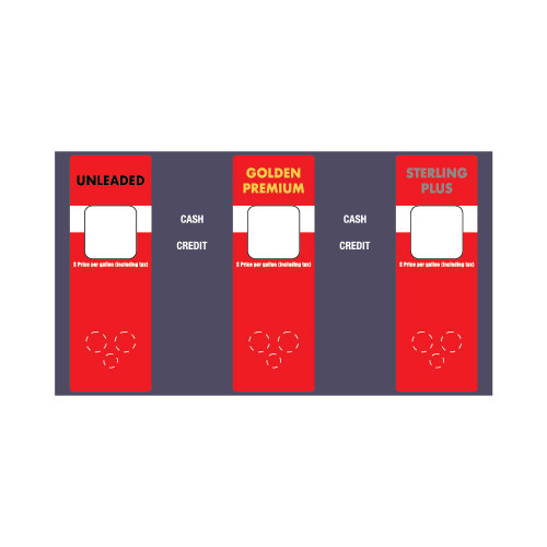 889745-103-078 - Cash Credit PTS Panel Overlay