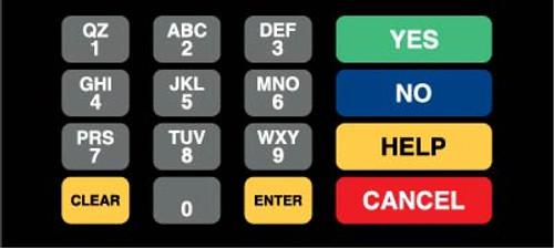 886542-MTK - Keypad Overlay