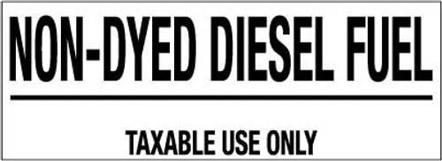 PID-NDDF18B - 18" x 6.5" Decal