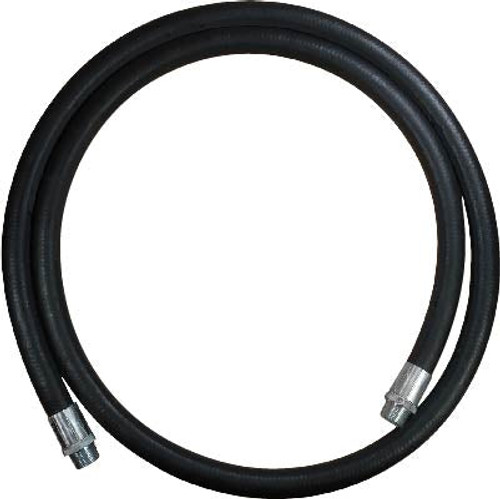 PIH-CH-3/4X9 - Hardwall Curb Hose 3/4" x 9ftColor: Black