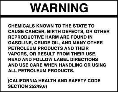 PID-CAHS5X7 - 7.35" x 5.75" Decal
