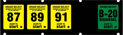 D2FG-132830 - Push to Start Keypad Overlay