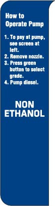 ENS1103GNEI - Right Single Nozzle Blank BP
