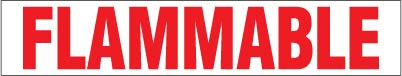 PID-2226X32 - 32" x 6" Decal - Flammable