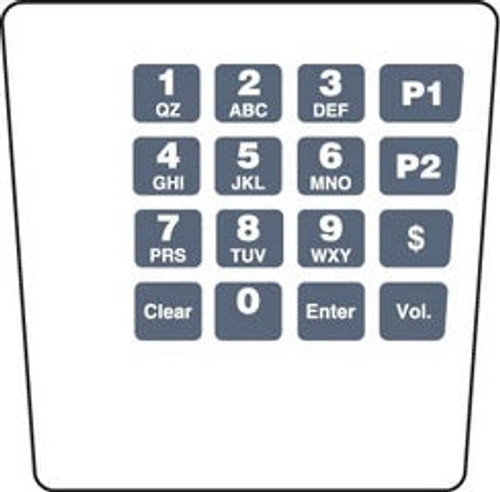 ENE1705G009 - Keypad Overlay