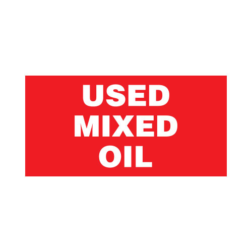 PID-UMIX126 - Custom 12x6 Used Mixed Oil White/Red