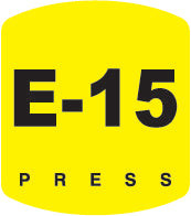 ES500S-E15Y - E-15 YELLOW BACK BLK TXT