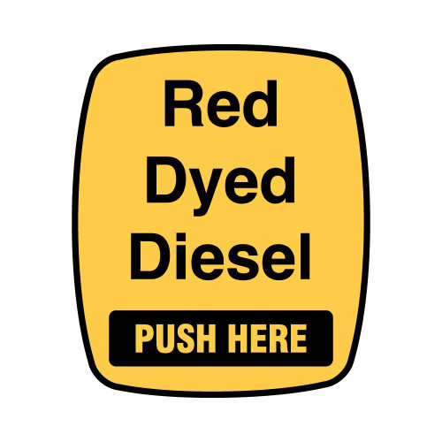 888460-001-RDDY - Yellow / Black Text Red Dyed Diesel