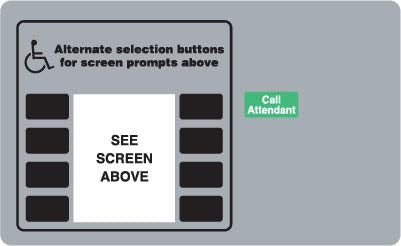 ENE0615G019 - GREY ADA CALL ATTENDANT