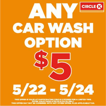 CKYS-ACWO - Any Car Wash Option Sign