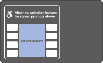 ENE0615G125 - TITANIUM ADA KEYPAD OVERLAY