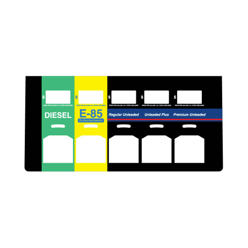 ENS0907G269 - 3+1+1 Diesel/E85/Regular Unleaded/Unleaded Plus/Premium Unleaded