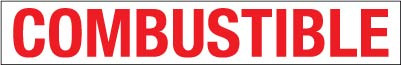 PID-124R425 - 4X25 COMBUSTIBLE RED/WHT
