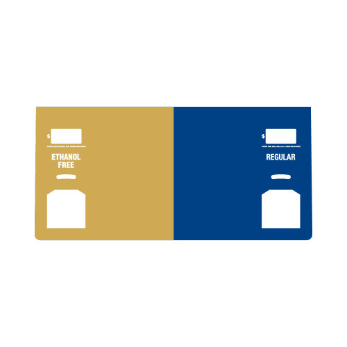 E6S0803GEFR - Custom Two Product Overlay - Ethanol Free / Regular
