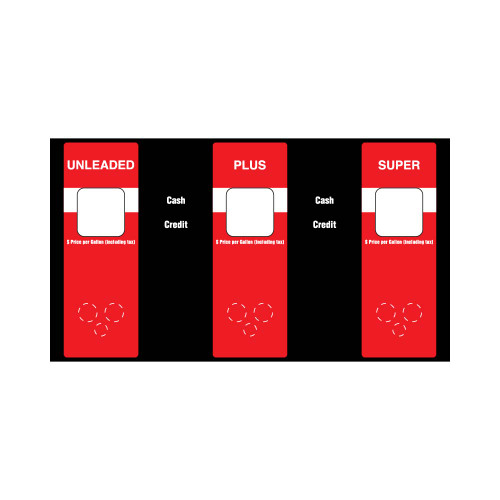 889745-103-099BL - 3+0 Dual PPU - Unleaded / Plus / Super