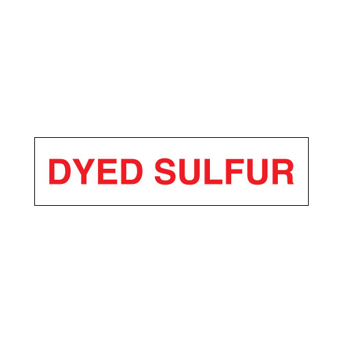 PID-DYEDSUL - 12X3 Dyed Sulfur