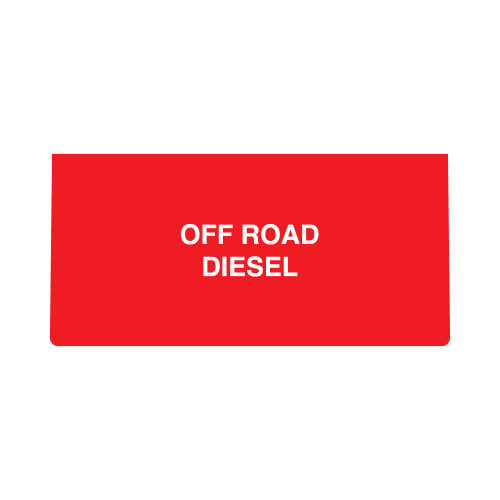 ENS0801GRORD - Off Road Diesel - White/Red