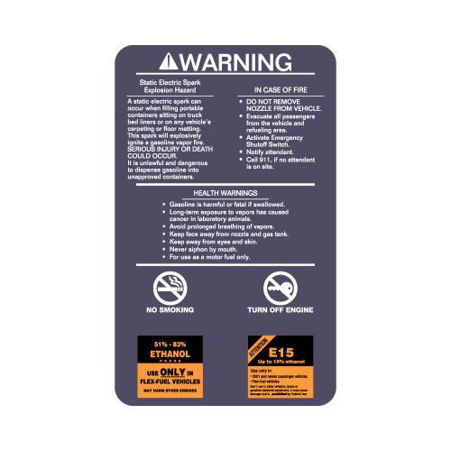 ENS1201G1301 - 11C Grey 51-83 / E15 Warning