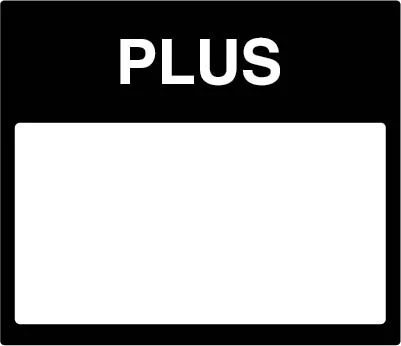 T17835-G290 - PLUS BRAND PANEL OVERLAY