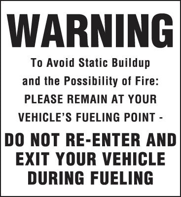 PID-STATIC - 6X5.5 WARNING