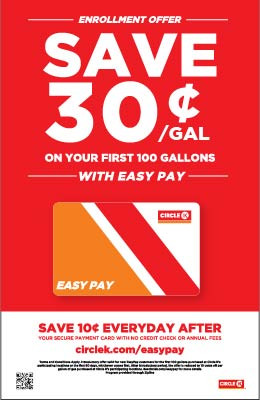 CK11X17 - Easy Pay 11X17 Sign for Snap F