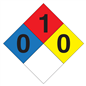 TD-30-010 - NFPA HAZARD W/PRINTED 010