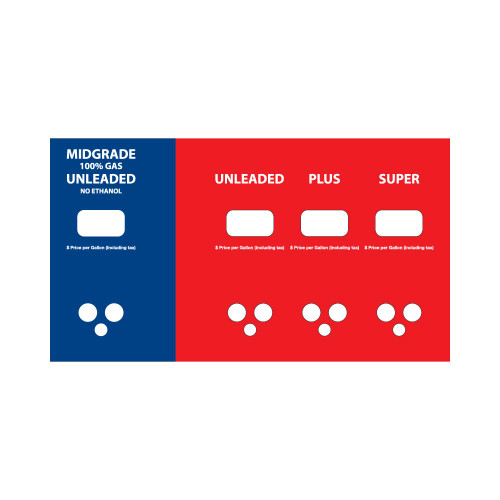 888459-107-UUPM - Custom Mid Grade 100% Gas - Four Product