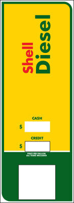 EN09402GSH1 - SHELL DUAL PRICE DIESEL