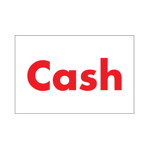 PID-CASH16x10.5 - 16"x10.5" Cash Decal
