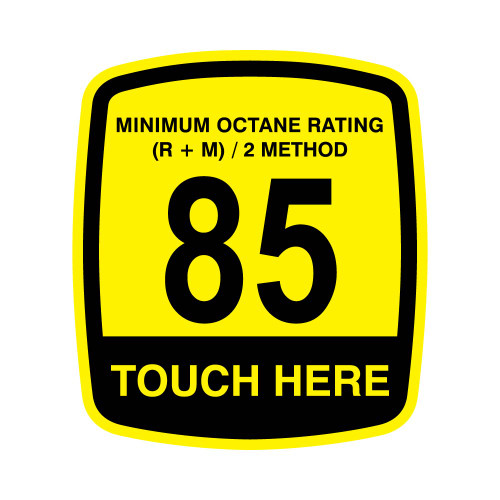 ORB-S85 - Small 85 Octane Decal